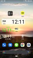 Battery Widget captura de pantalla 1