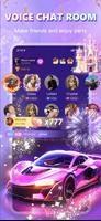 Poster HATI: Chat, Voice Party