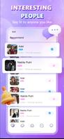 1 Schermata HATI: Chat, Voice Party