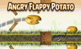 Angry Flappy Potato Affiche