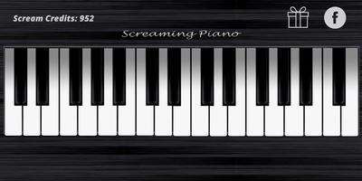 Screaming Piano Affiche