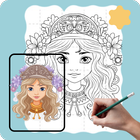 AR Draw Sketch: Sketch & Paint आइकन