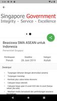 1 Schermata Info Beasiswa