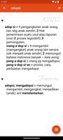 1 Schermata Kamus Dasar Bahasa Indonesia