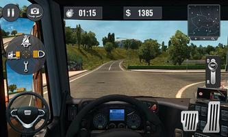 Cargo Truck Transport Simulator - Long Truck Euro Affiche