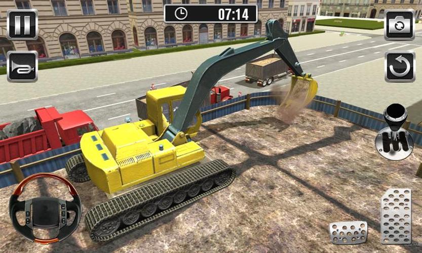 Real Excavator Driving Simulator Digging Games For Android - 