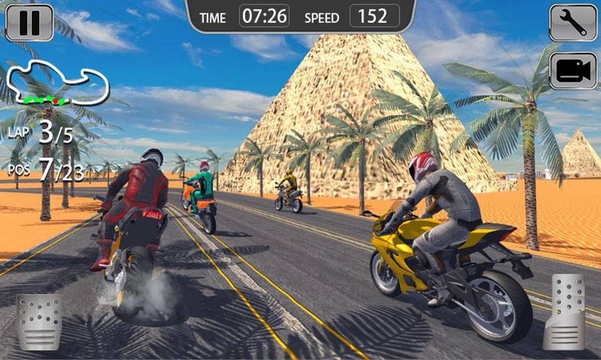 Motorcycle Free Games - Bike Racing Simulator screenshot 1