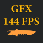 GFX Tool 144 FPS - Game Booster, Bug & Lag Fix ไอคอน