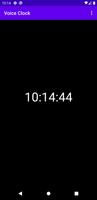 Voice Clock Screenshot 1