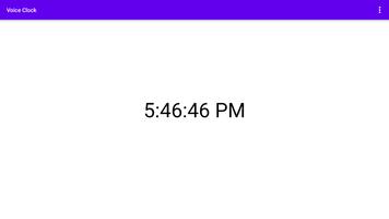 Voice Clock Screenshot 2
