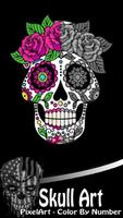 Skull Art Coloring By Number स्क्रीनशॉट 2