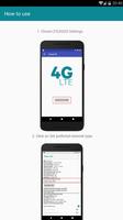 Switcher 3G Vs 4G Lte Mobile Network capture d'écran 3