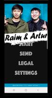 Raim & Artur әндер - Раим & Артур Интернетсіз Poster