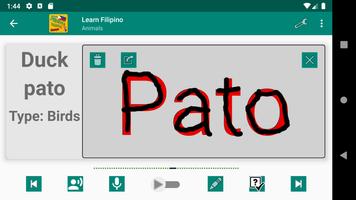 برنامه‌نما Learn Filipino عکس از صفحه