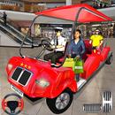 Shopping mall car Taxi driving-APK
