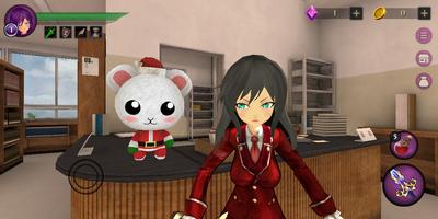 Anime School Zombie Simulator ảnh chụp màn hình 1