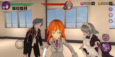 Anime School Zombie Simulator скриншот 2