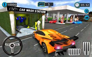 Modern Car: Wash Service Drivi screenshot 1