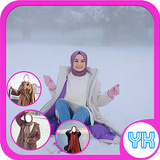 Hijab Fashion Style Photo Frame आइकन