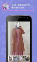 Hijab Fashion Style Photo Frame Plakat