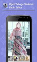 Hijab Kebaya Modern PhotoFrame Affiche