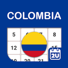 Calendario Colombia biểu tượng