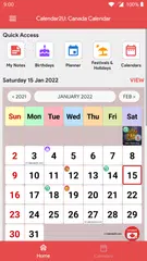 Скачать Canada Calendar 2023 XAPK