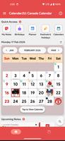 Canada Calendar poster