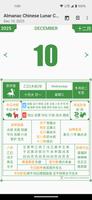 Almanac Chinese Lunar Calendar Plakat