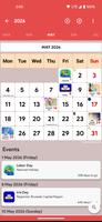 Belgium Calendar โปสเตอร์