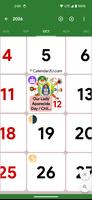 Brazil Calendar captura de pantalla 1