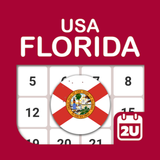 Calendario de Florida icono