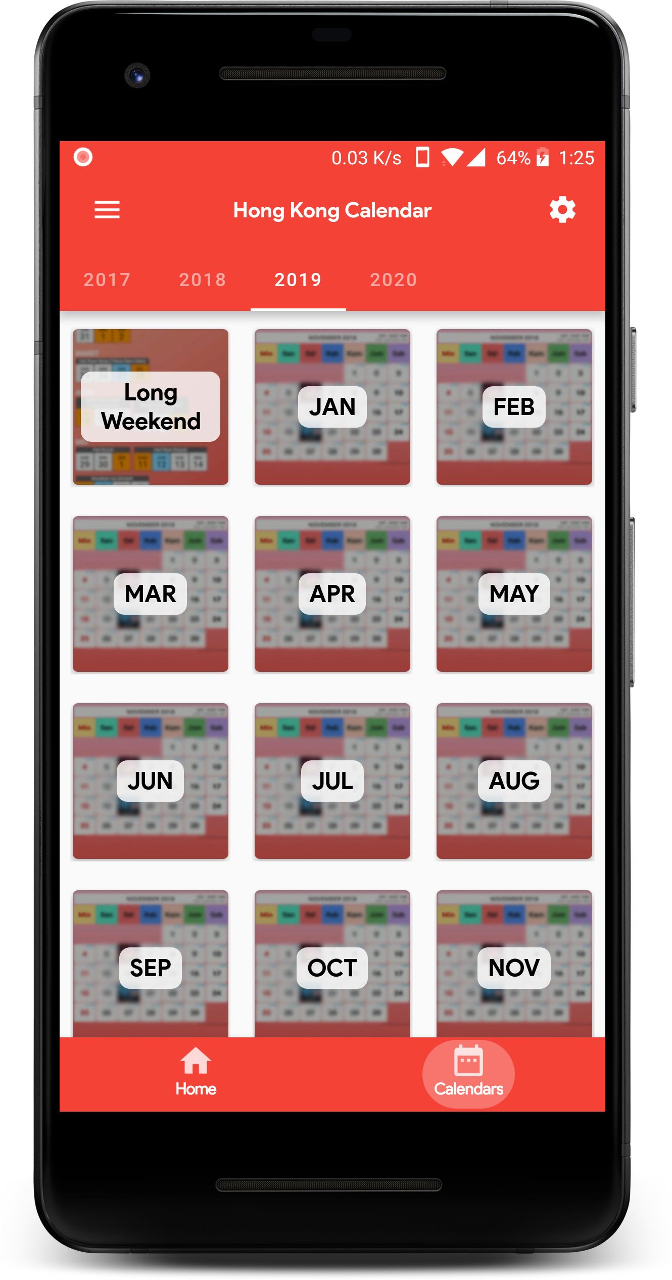 Hong Kong Calendar - Holiday & Note Calendar 2020 APK 3.2 ...