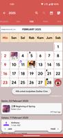 Kalender Lunar Cina Indonesia poster
