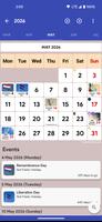 Netherlands Calendar poster