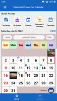 Calendar2U - NY Calendar 2023 постер