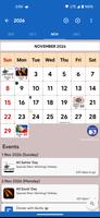 Philippines Calendar Poster