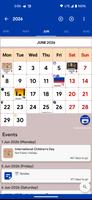 Russia Calendar poster