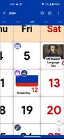 Russia Calendar screenshot 1