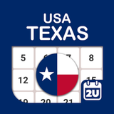 Calendario de Texas icono