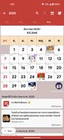 Thailand Calendar Affiche