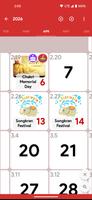 Thailand Calendar captura de pantalla 1