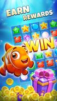 Fish Crush 2 - Match 3 Puzzle capture d'écran 2