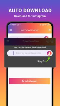Instagram 下载器 - Downloader自动保存图片和视频 截图 1