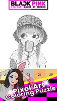 Chibi BlackPink ColorByNumber imagem de tela 2