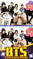 BTS - Kpop Find The Difference Cartaz