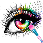 Eye Art 3D Color By Number - P ícone