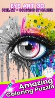 Eye Art 3D Color By Number - P Cartaz