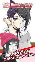Girly Anime Manga Color By Num スクリーンショット 3