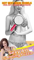 Sexy Art Bikini ColorByNumber imagem de tela 2